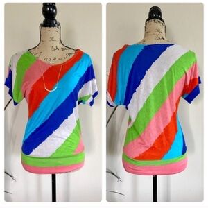 •Stitch Fix• Love J striped top {B8}